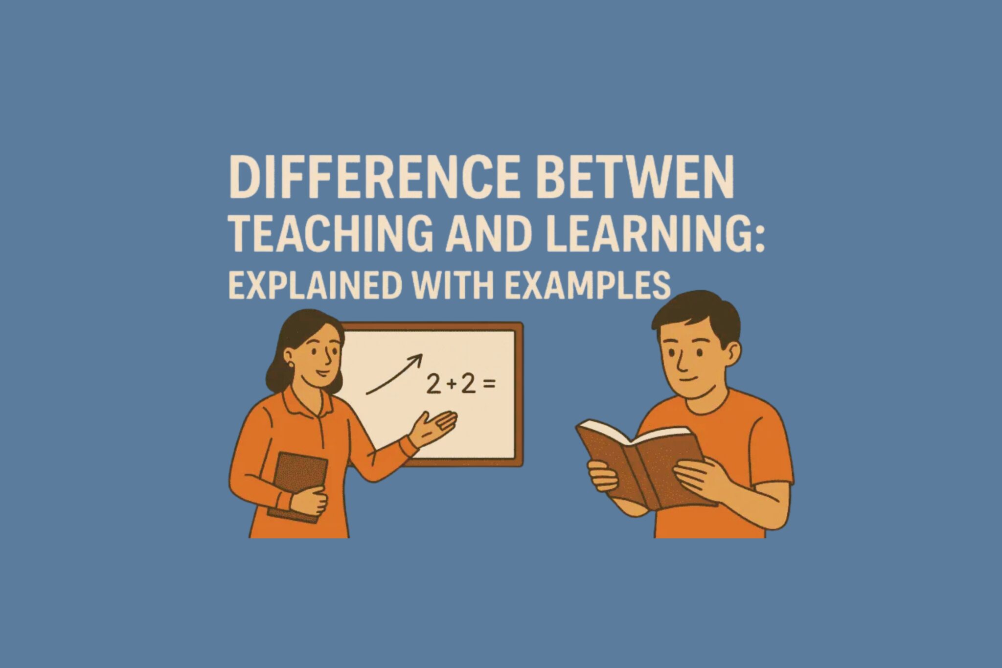 Difference Between Teaching and Learning: Meaning & Examples.