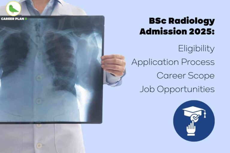 "BSc Radiology admission 2025 eligibility application process career scope job opportunities with doctor holding chest X-ray" This keeps the description clear for accessibility and includes important keywords like "BSc Radiology admission 2025" for better search ranking.
