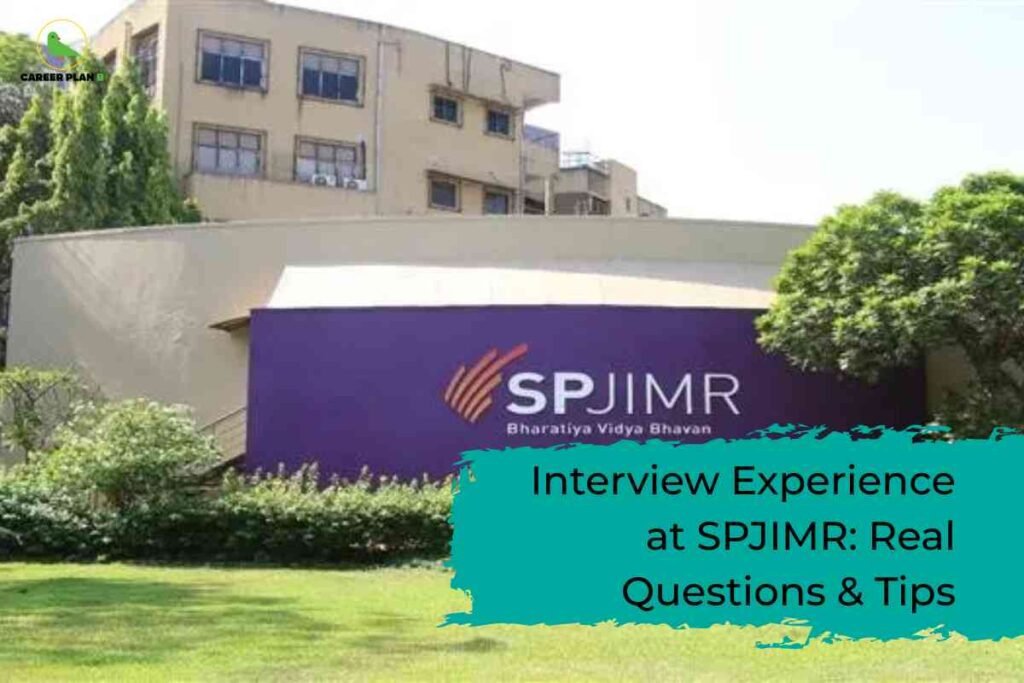 Campus view of SPJIMR Mumbai with the institute’s main building and greenery in the background, illustrating the environment for SPJIMR interview experience, real interview questions, and practical preparation tips.