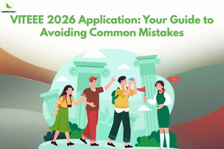 Students filling out the VITEEE 2026 application form and learning how to avoid common mistakes during the VIT admission process for B.Tech programs at VIT Vellore, Chennai, Bhopal, and AP campuses.