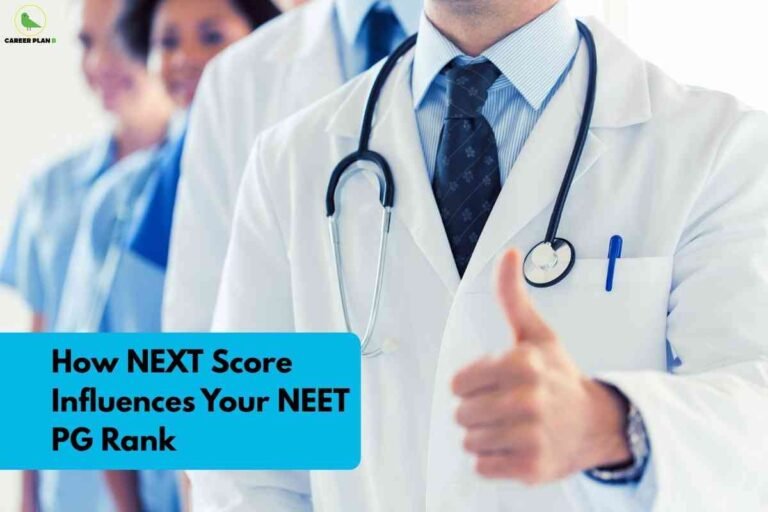A doctor giving a thumbs-up with a stethoscope around his neck, symbolizing how performance in the NExT score vs NEET PG ranking influences postgraduate medical admission outcomes.