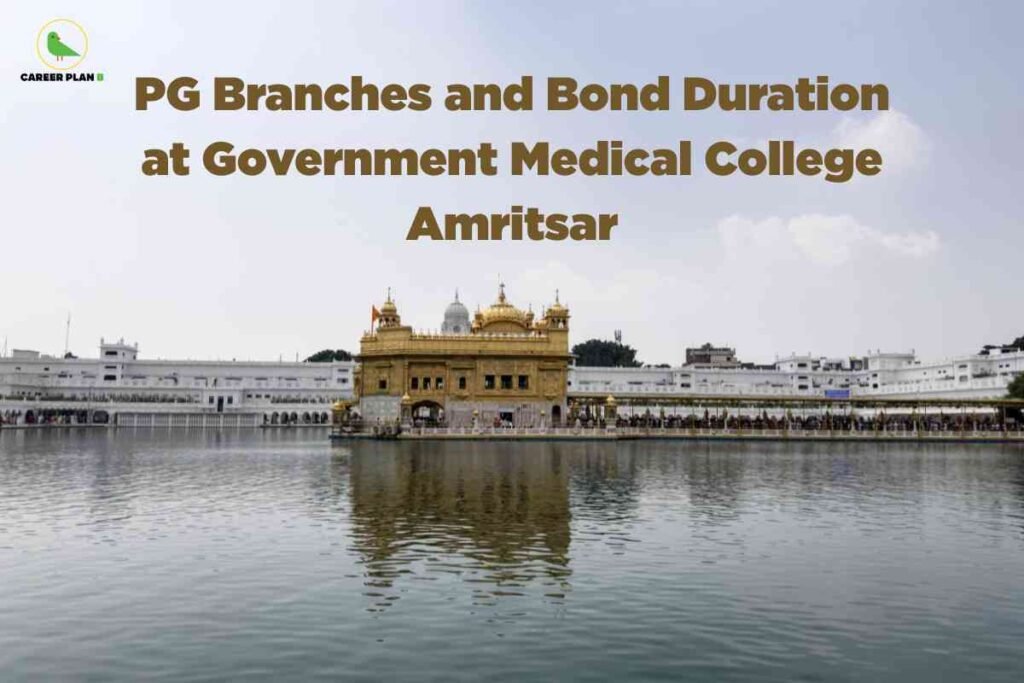 Government Medical College Amritsar campus building, representing Government Medical College Amritsar PG seats with MD and MS specializations, seat distribution, and NEET PG admission details.