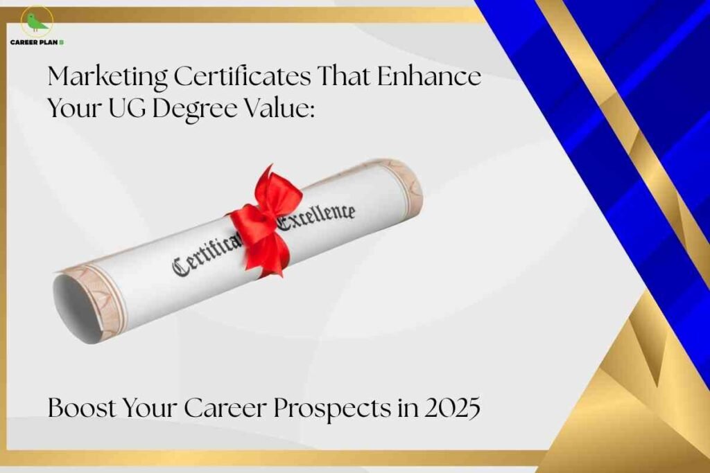 A rolled certificate tied with a red ribbon symbolizing UG marketing certificates that enhance undergraduate degree value and career prospects in 2025.