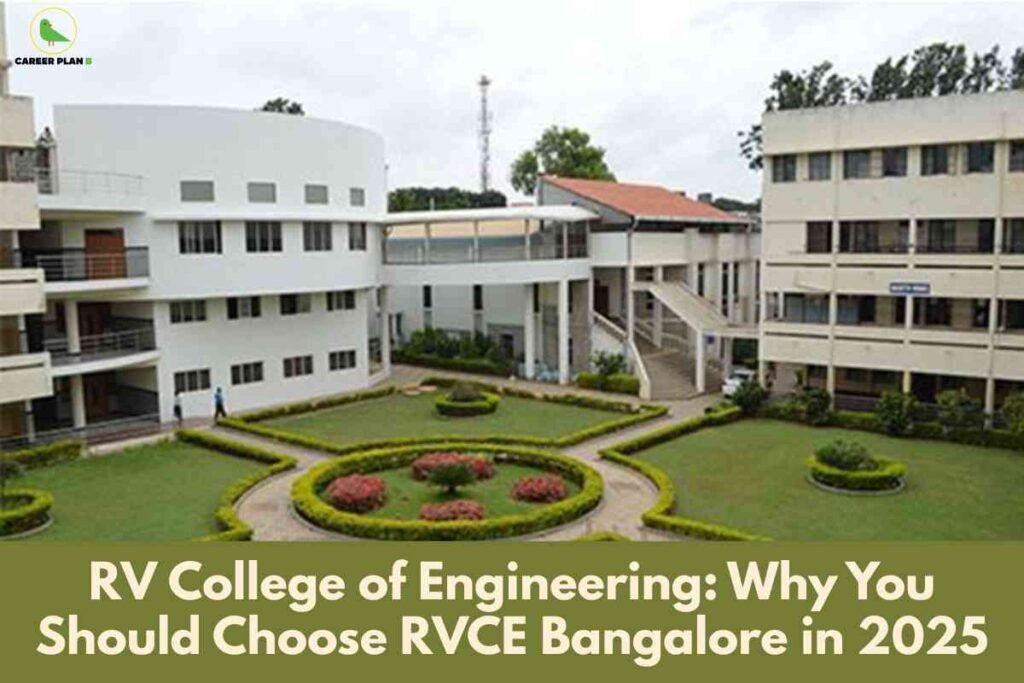 RVCE Bangalore campus courtyard and academic blocks, illustrating why RVCE Bangalore 2025 remains a top choice for engineering aspirants.