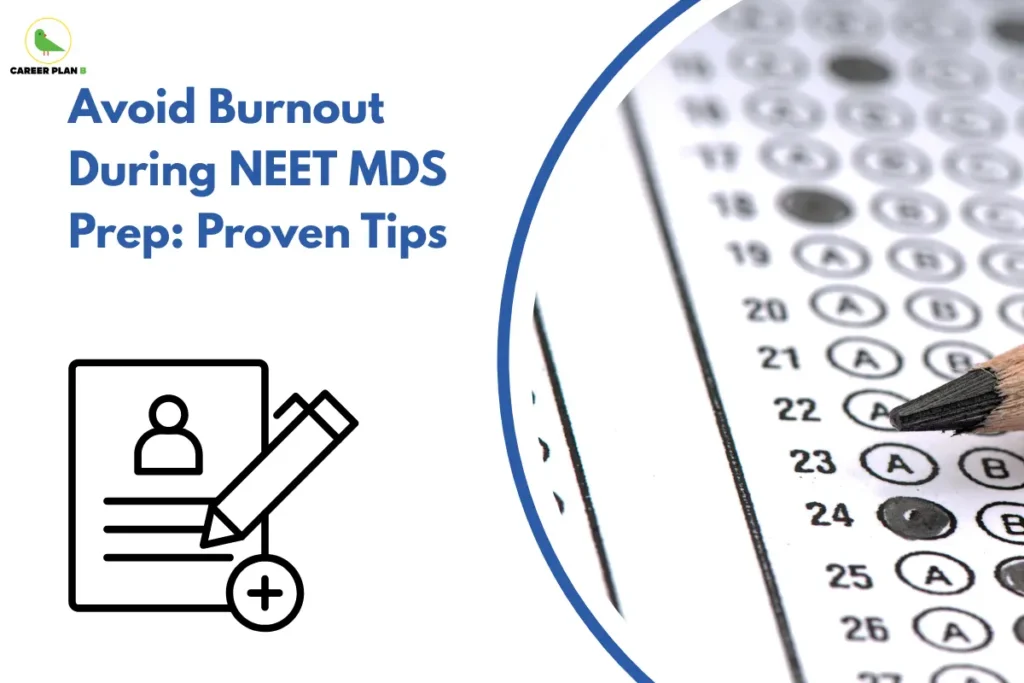 This image contains a Career Plan B educational infographic on a clean white background with the bold blue title “Master NEET 2026 with Subject-Wise Mock Test Analysis,” featuring the Career Plan B logo at the top-left corner with a green bird icon representing trusted guidance, strategic planning, and academic growth, alongside a close-up visual of an OMR answer sheet and pencil symbolizing NEET exam practice, test-taking accuracy, and performance evaluation, complemented by a minimal exam-analysis icon, visually representing NEET 2026 preparation, subject-wise mock test review, exam strategy optimization, error analysis, score improvement techniques, and data-driven preparation for medical entrance success.