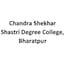 Chandra Shekhar Shastri Degree College, Bharatpur