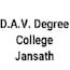 DAV Degree College, Jansath