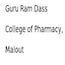 Guru Ram Dass College of Pharmacy, Malout