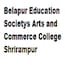 Belapur Education Societys Arts and Commerce College, Shrirampur
