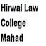 Hirwal Law College, Mahad