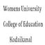Women’s University College of Education, Kodaikanal