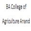 BA College of Agriculture, Anand