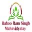 Babu Ram Singh Post Graduate College, Khadpathar