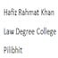 Hafiz Rahmat Khan Law Degree College, Pilibhit