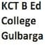 KCT B Ed College, Gulbarga
