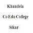 Khandela Co Edu College, Sikar