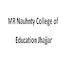 MR Nauhnty College of Education, Jhajjar
