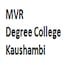 MVR Degree College, Kaushambi