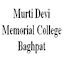 Murti Devi Memorial College, Baghpat