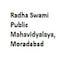 Radha Swami Public Mahavidyalaya, Moradabad