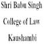 Shri Babu Singh College of Law, Kaushambi