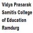 Vidya Prasarak Samiti’s College of Education, Ramdurg
