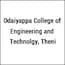 Odaiyappa College of Engineering and Technology, Theni