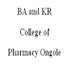BA and KR College of Pharmacy, Ongole