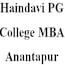 Haindavi PG College MBA, Anantapur